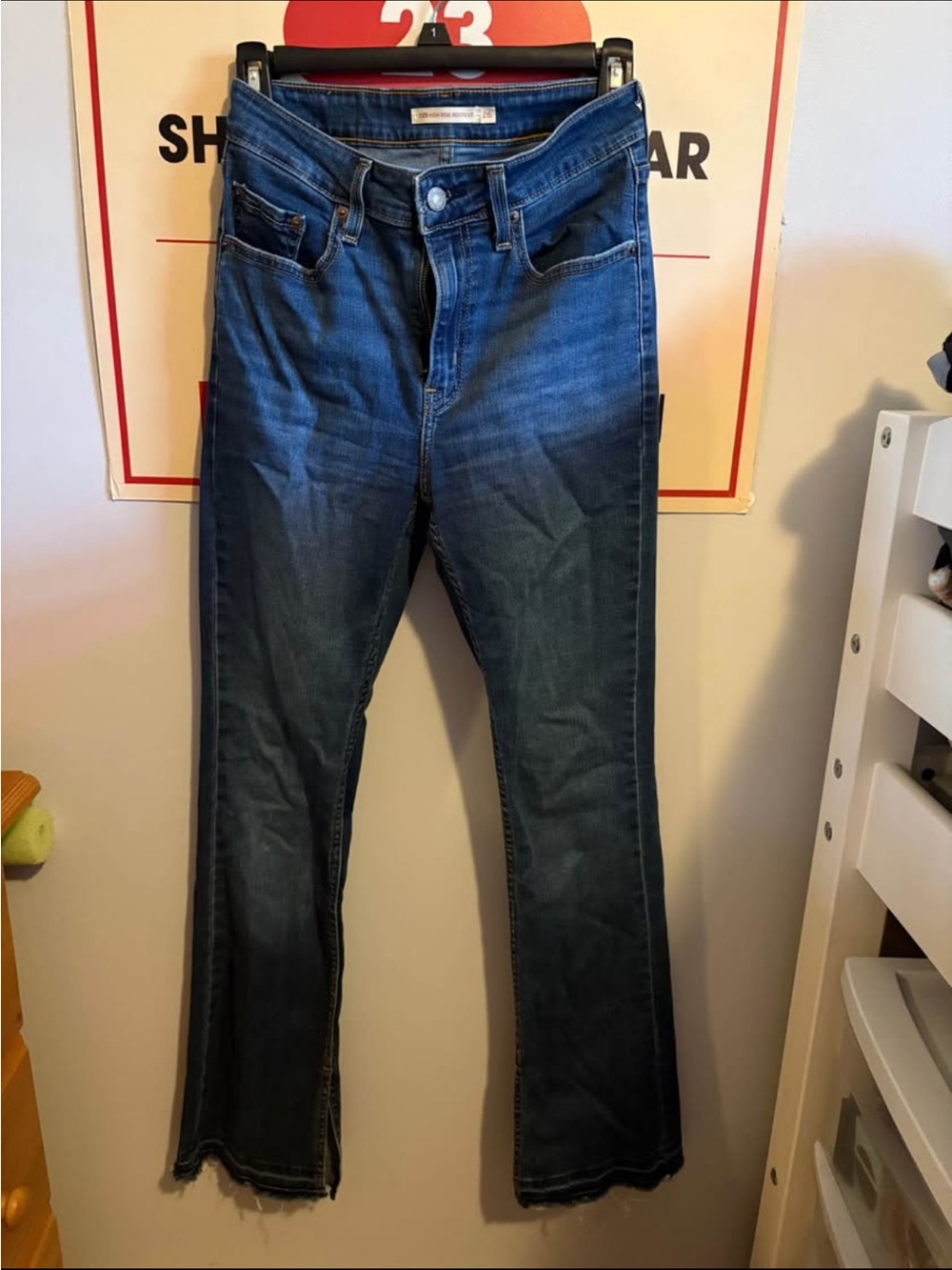 Levi's Women's Dark Blue Boot Cut Jeans
